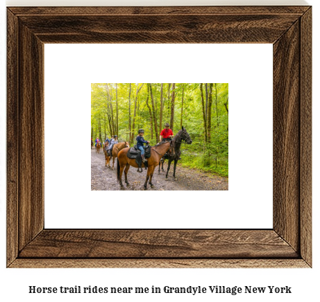 horse trail rides near me in Grandyle Village, New York